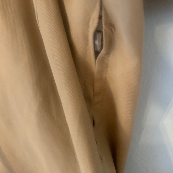 VINTAGE Bill kaiserman khaki trench dress - Picture 7 of 10